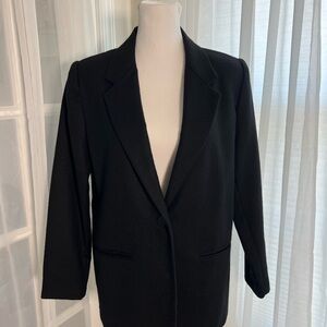 Sag Harbor Women's Black Blazer